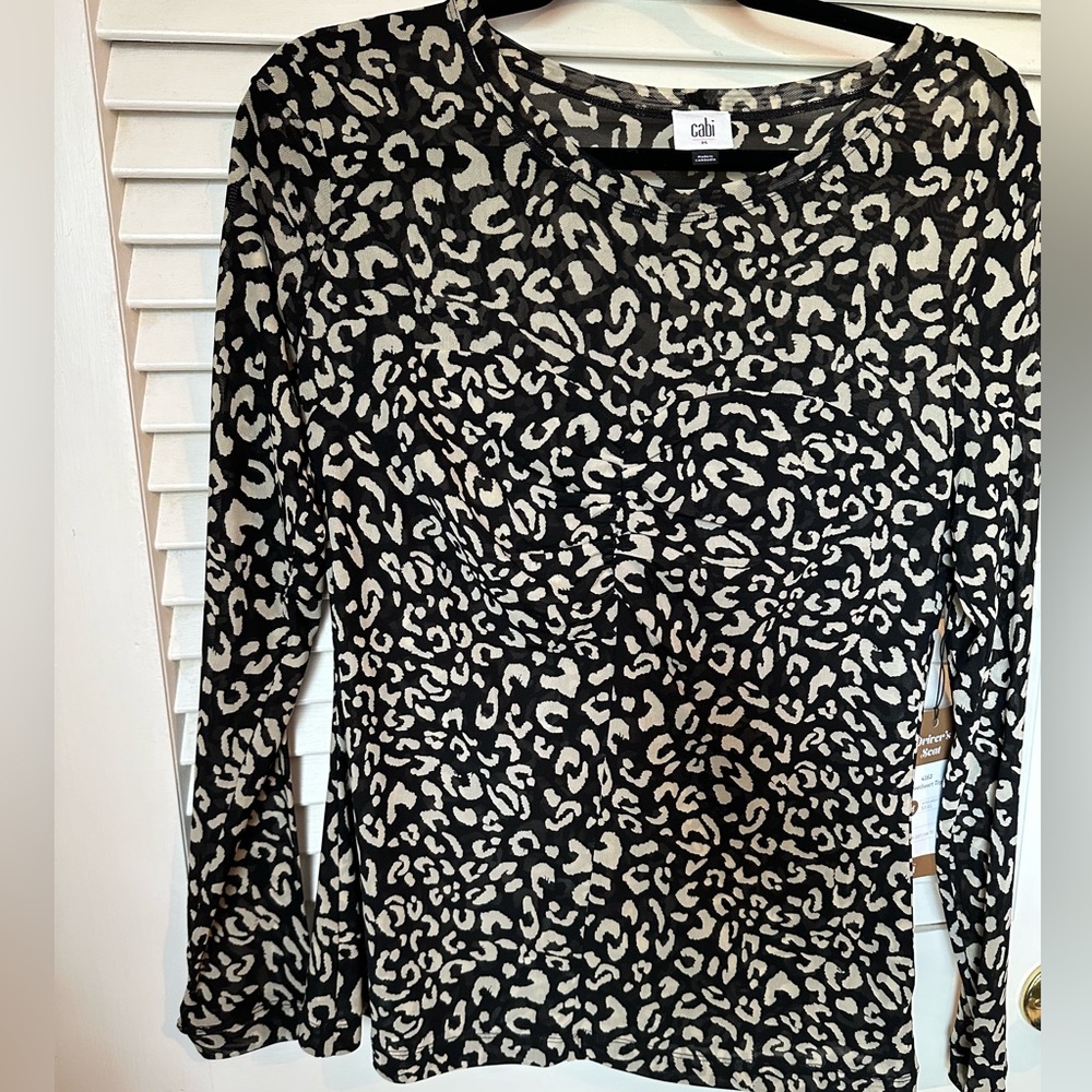 Cabi Skin Print Top
